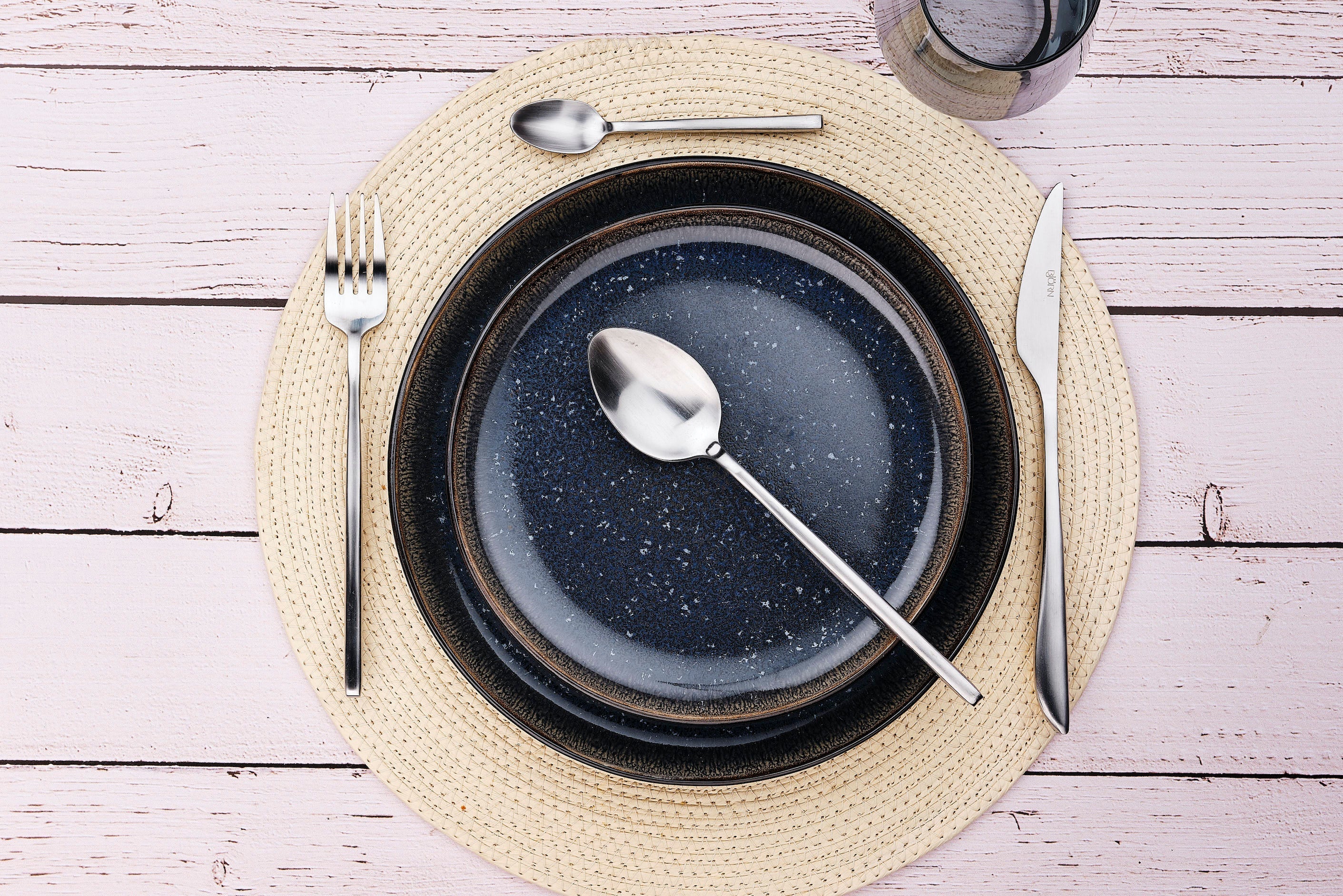 Lot de 6 petites cuillères en inox argent D Björn - Mathon - 4