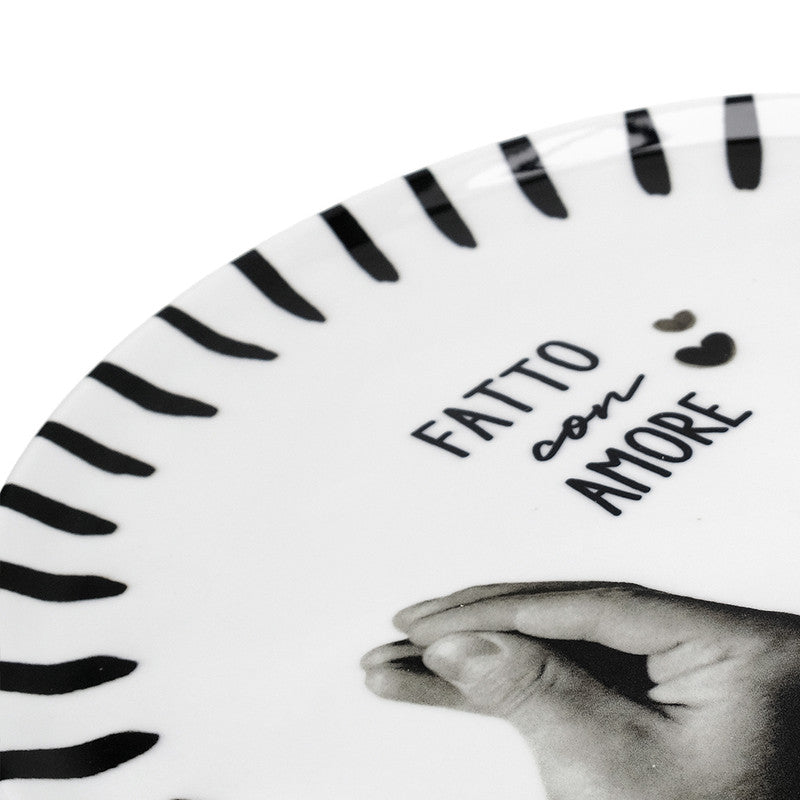 Assiette à pizza  Atina  Charbon Ziipa - Mathon - 4