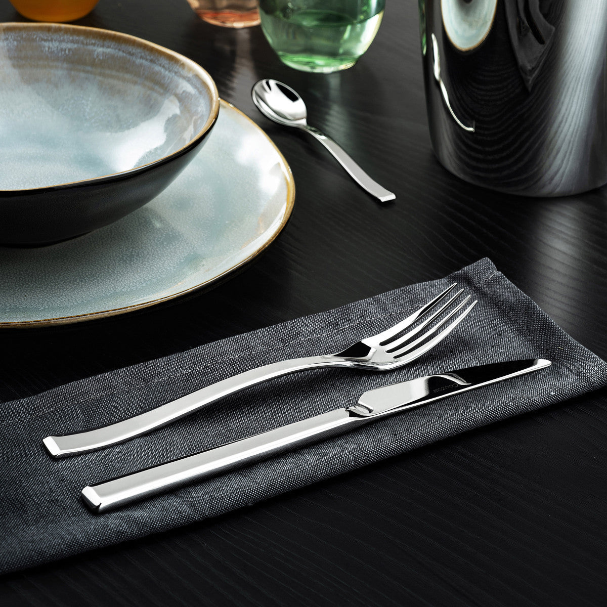 Side - Ménagère 48 pièces en coffre bois Couzon - Mathon - 8