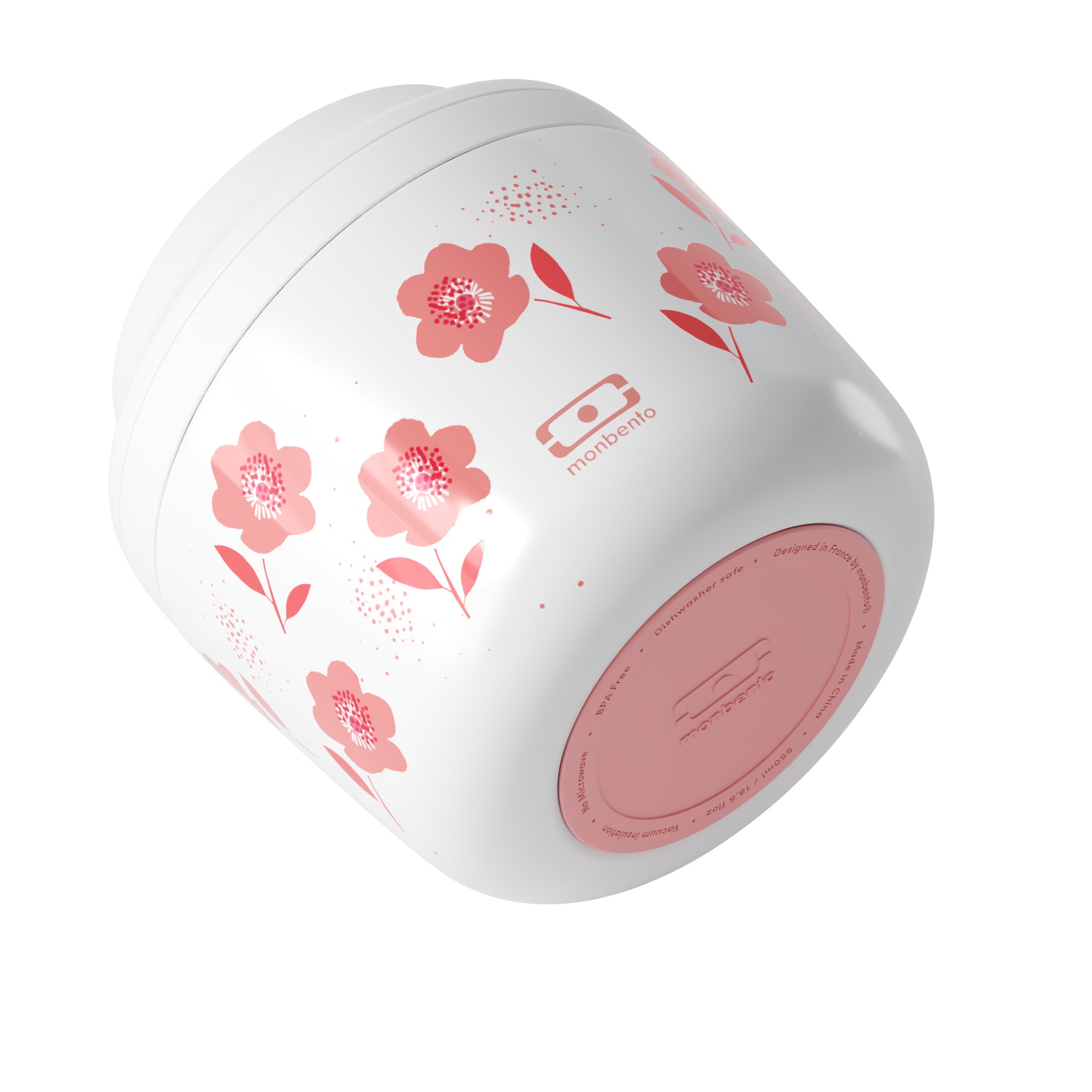 Set lunch box isotherme 550ml Poppy + sac isotherme + couverts Monbento - Mathon - 3