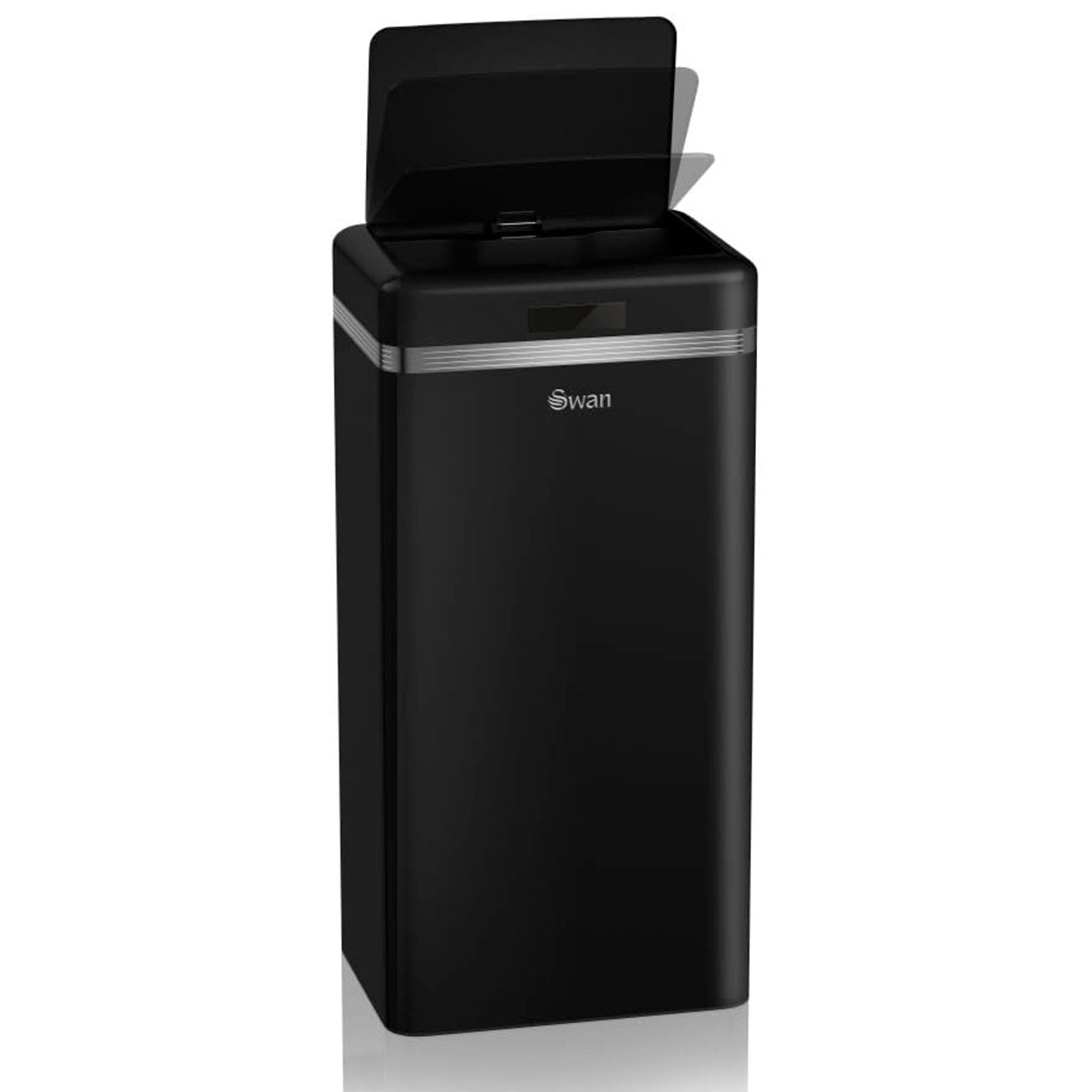 Retro Poubelle à Ouverture Automatique avec Capteur, Métal, 45 Litres, Vintage  Noir SWKA4500BNEU - Mathon - 8