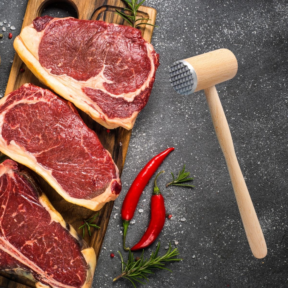 Attendrisseur à viande en bois  Wood Edition Fackelmann - Mathon - 2