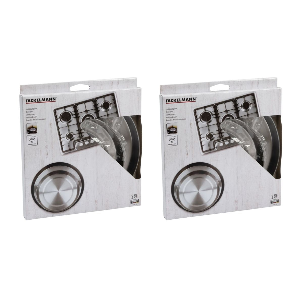Lot de 2 set de deux caches pour plaques de cuisson Fackelmann - Mathon - 6