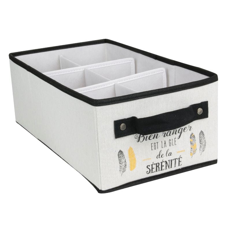 Rangement Tiroir 6 Compartiments Idebox RG5982 CMP - Mathon - 1