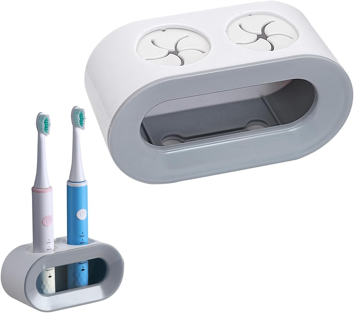 Porte Brosse a Dent Electrique Mural Drainable Vendos85 - Mathon