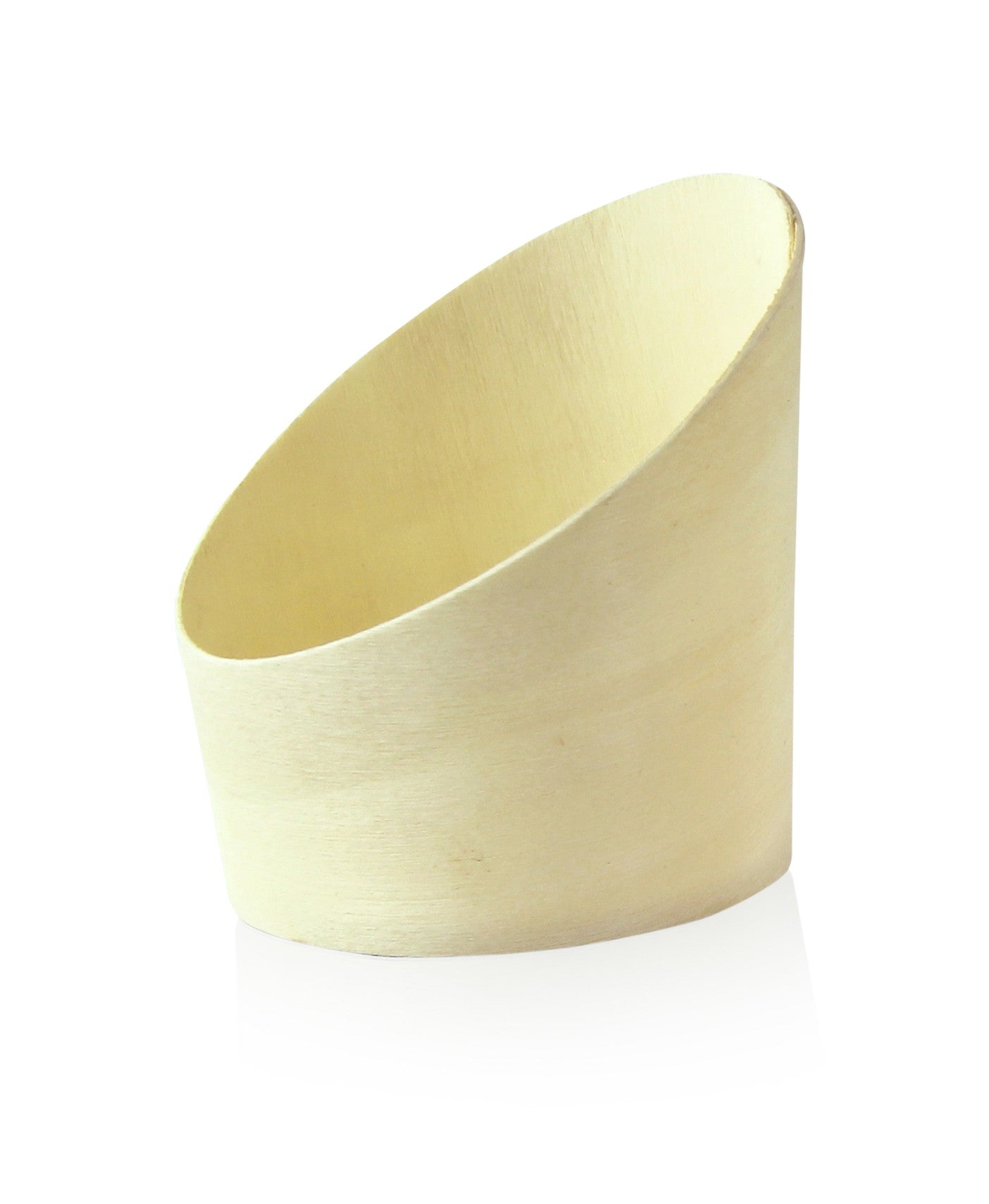 25Pcs - Tube bois coupe oblique   H70mm 70ml FirstPack - Mathon - 1