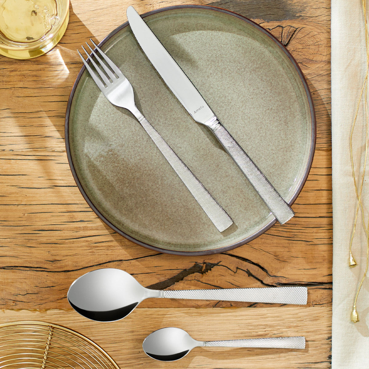 Jewel - 12 cuillères à café Amefa - Mathon - 4