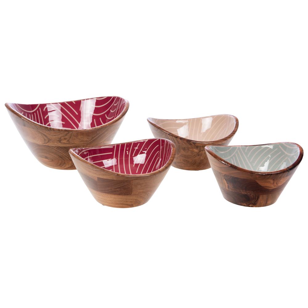 Saladier Positive amande 21 cm Amadeus - Mathon - 3