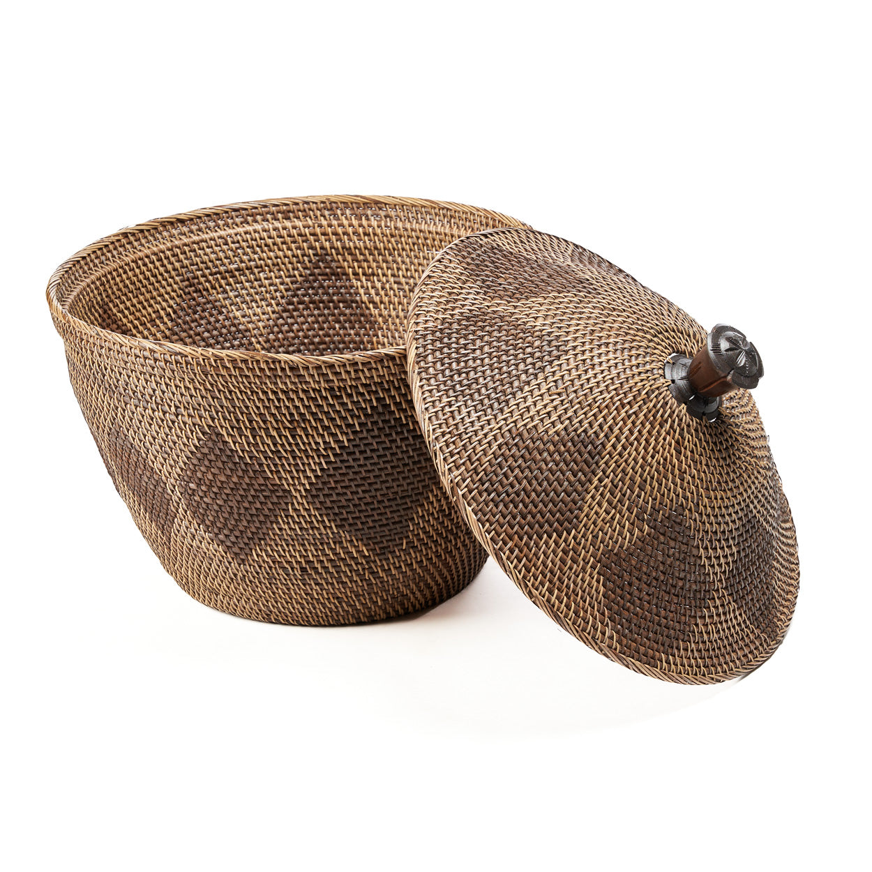 Le Panier de Rangement Crown - Brun Naturel Bazar Bizar - Mathon - 10
