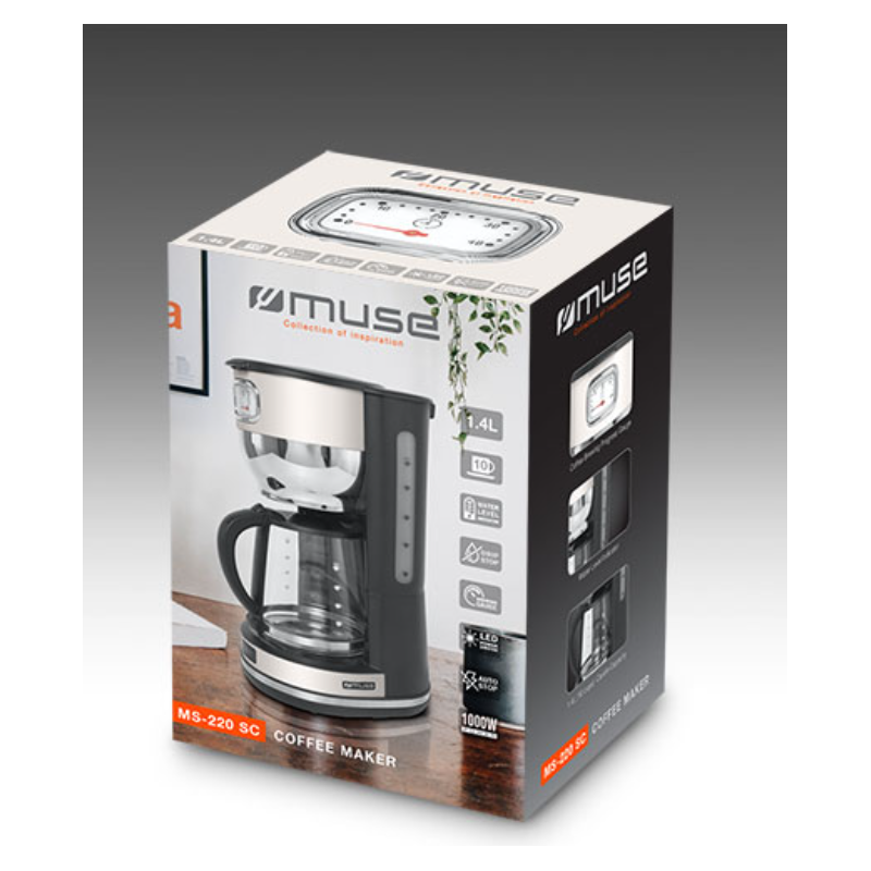 Cafetière à Filtre   Ms-220sc Muse - Mathon - 3