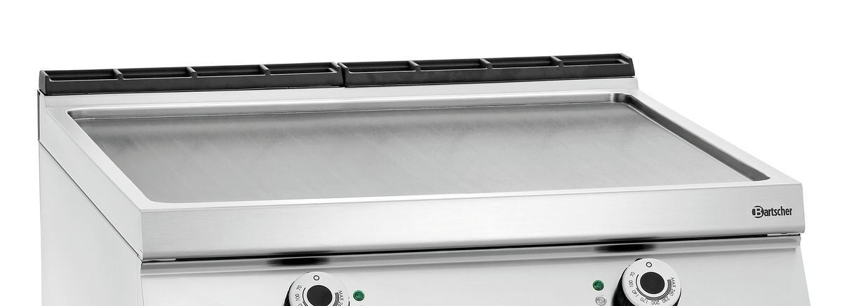 Plancha Electrique Lisse - Série 900 Master - Soubassement Ouvert - Bartscher - Mathon - 1