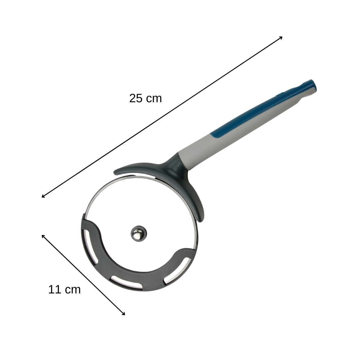 Roulette à pizza géante avec protège lame 25 cmTasty Core Tasty - Mathon - 3