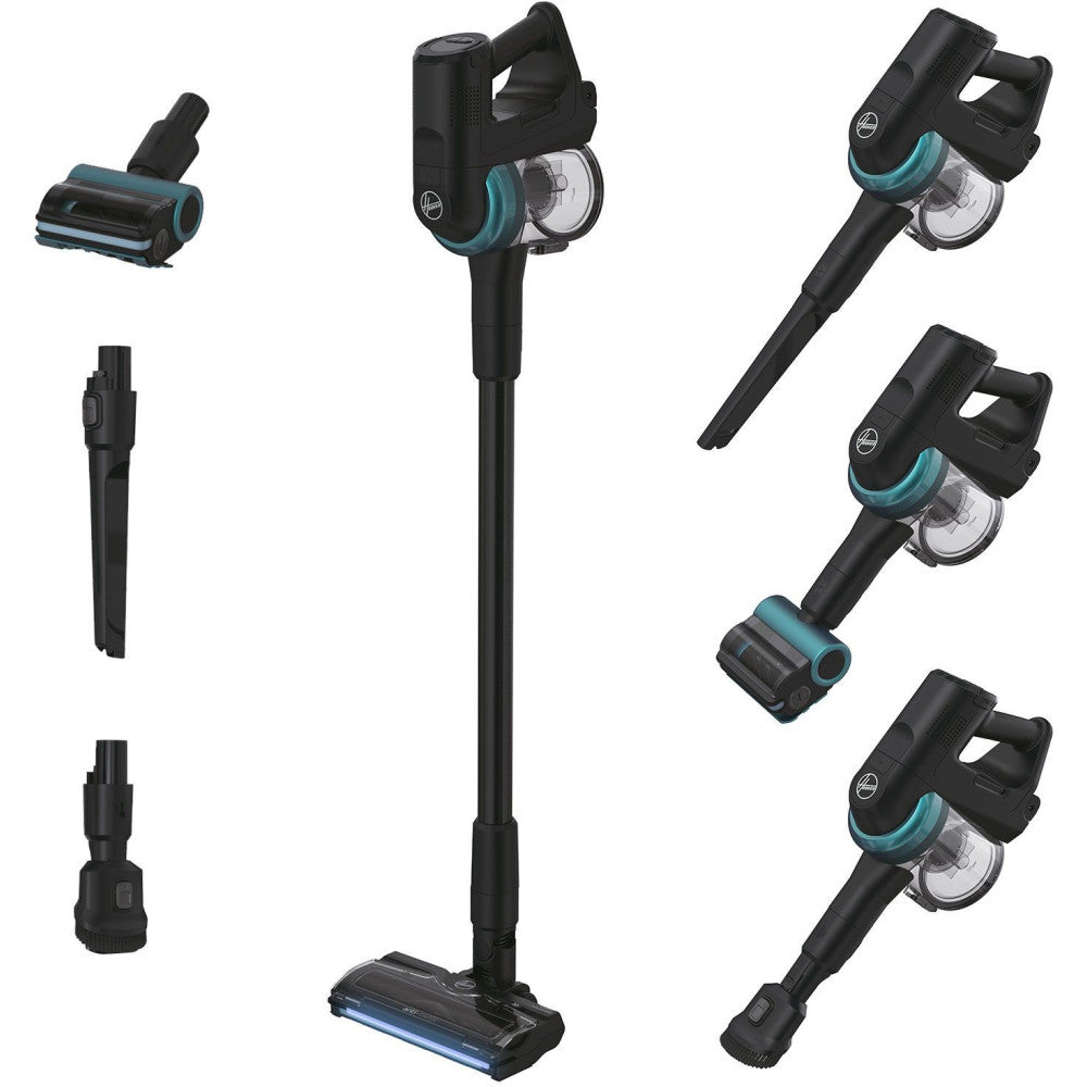 Aspirateur Balai Sans Fil -   Hf410p - Puissance 190 W - Autonomie 30 Min - Réservoir 0,7 L - Noir Hoover - Mathon - 1