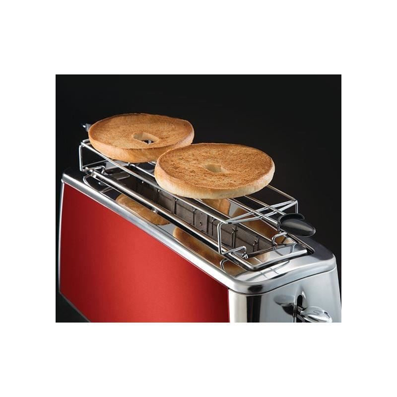 23250-56 - Grille-pain Luna - Technologie Fast Toast - Rouge Solaire Russell Hobbs - Mathon - 4