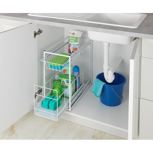 Tablette coulissante 2 corbeilles Wanja Wenko by Maximex - Mathon - 3