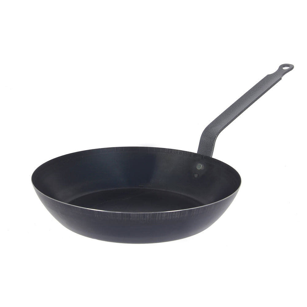 Poêle à frire 30 cm la lyonnaise en tôle d