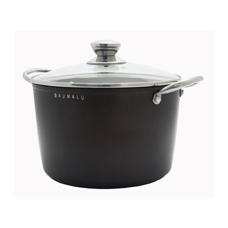 Batterie De Cuisine - Tous Feux Dont Induction - Baumalu - Aluminium Forgé - Anti-adhésif - 4 Pieces - Noir Baumalu - Mathon - 2