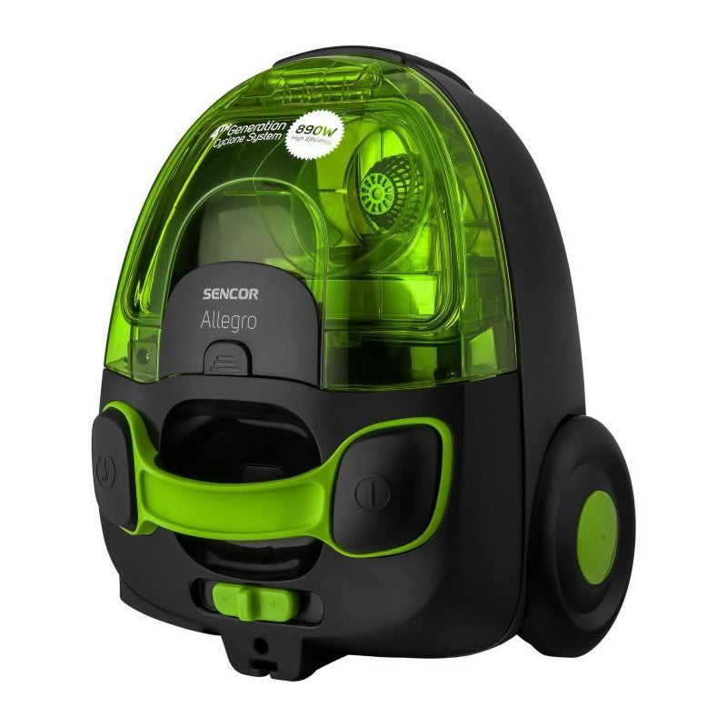 Aspirateur Sans Sac - Sencor - Svc 510gr-eue2 - Moteur Eco 890 W - 76 Dba - 1,5 L - Systeme Cyclone - Vert SENCOR - Mathon - 6