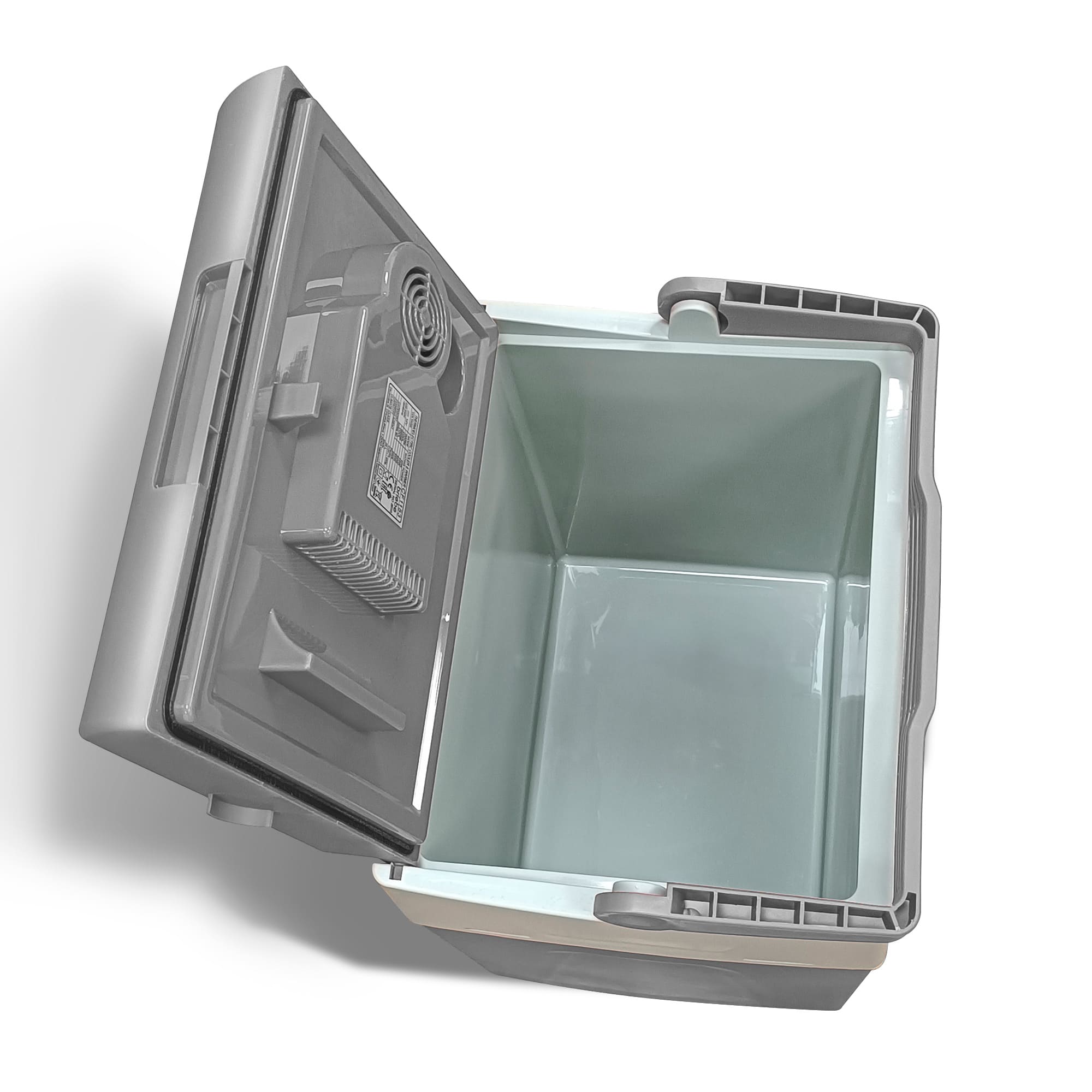 Glacière Électrique portable 28 Litres, 12V / 220 - 240V Voiture et Camping 55 Gris CF1153 - Mathon - 4