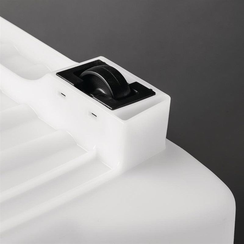 Boîte à ingrédients avec roulettes transparente -  80 L Araven - Mathon - 1