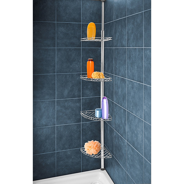 METAFORM Etagère Douche Rectangulaire Acier INOX Mod. Thin Line