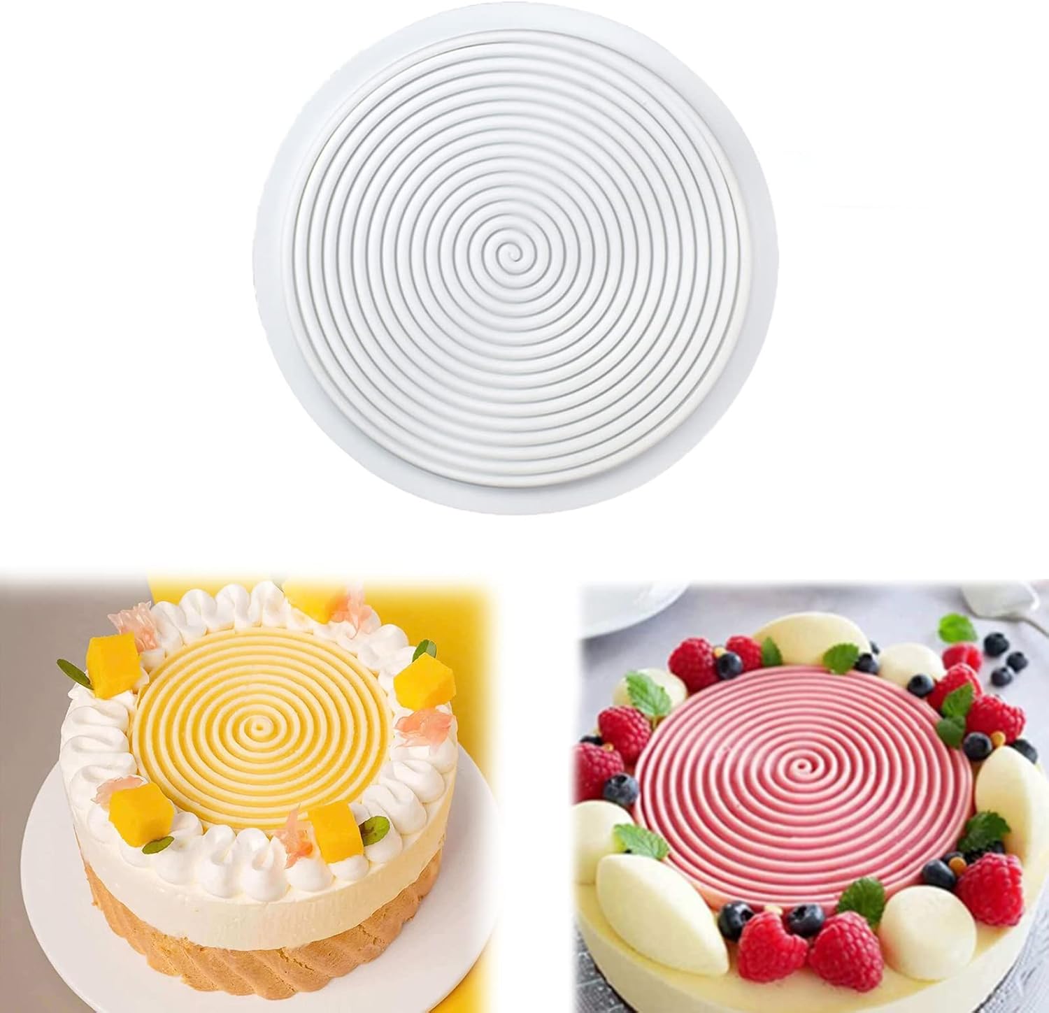 Moule Silicone Forme Spirale 8 Pouces Vendos85 - Mathon