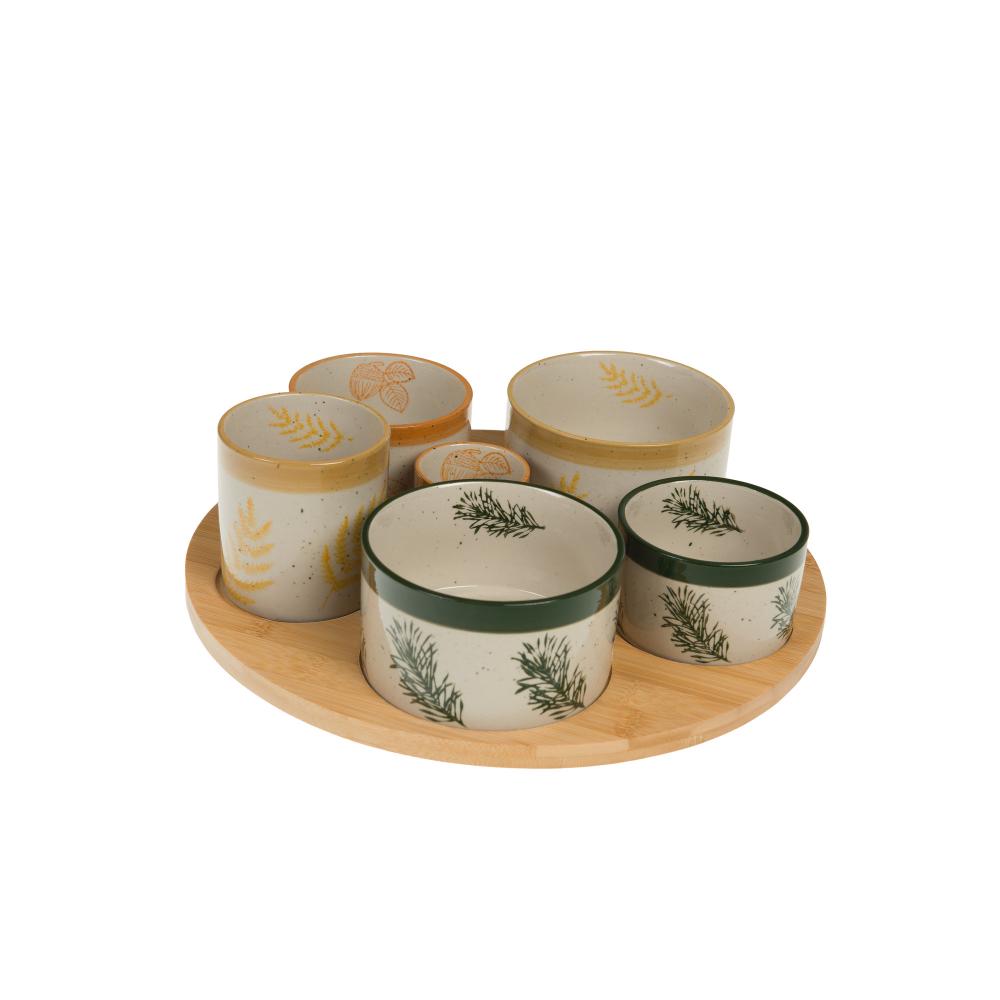 Coffret apéritif 6 bols Hector Amadeus - Mathon - 2