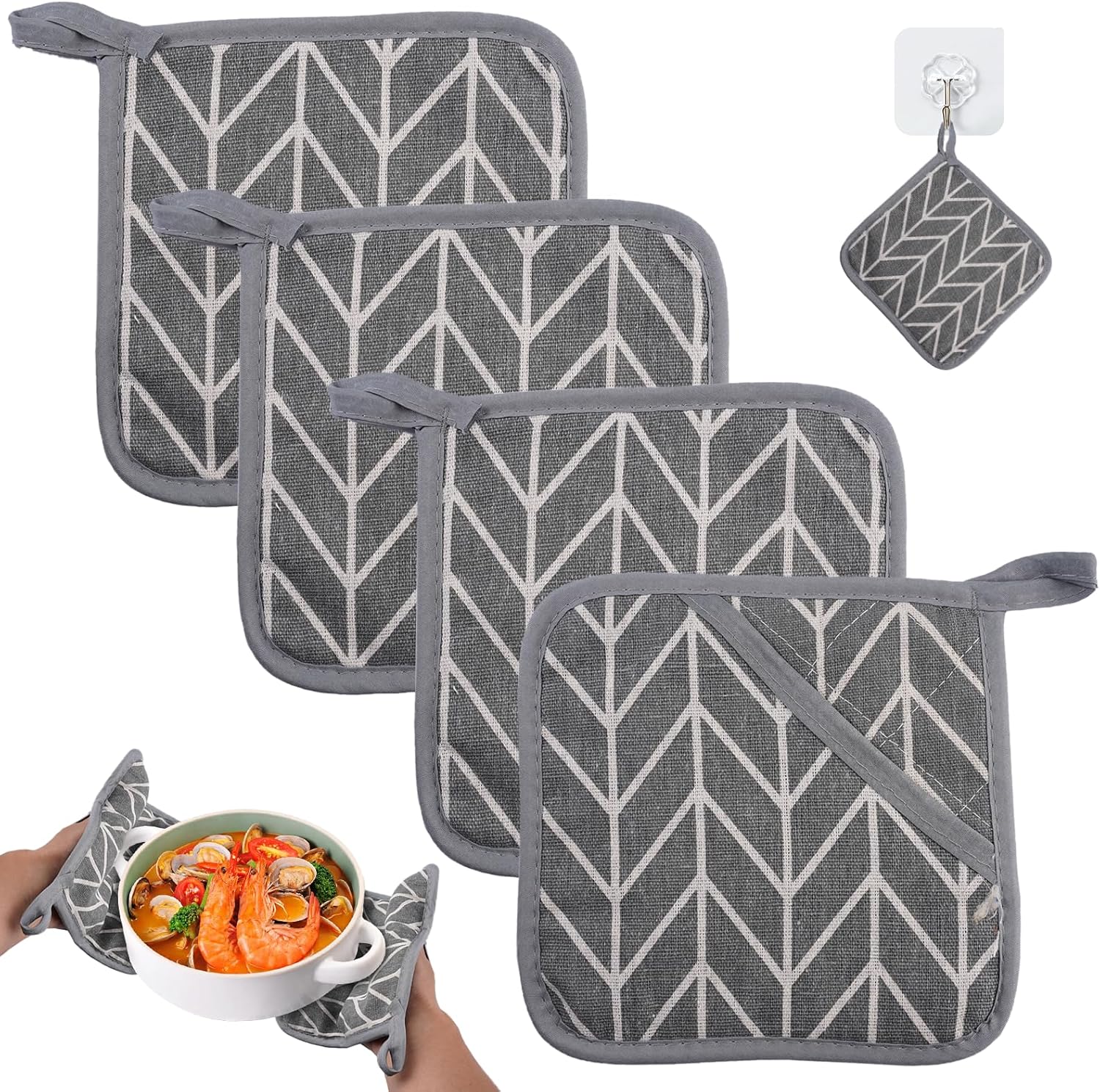 Manique et gants de cuisine résistants à la chaleur Vendos85 - Mathon