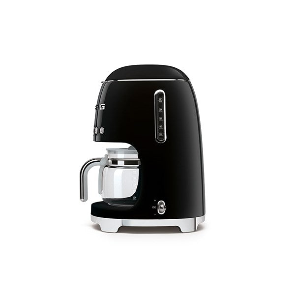 Machine à café filtre noir 10 tasses 1050 W DCF02BLEU Smeg - Mathon - 2