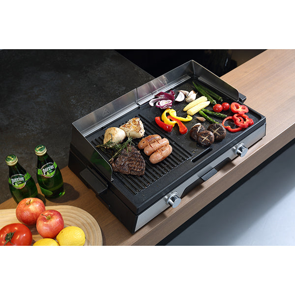 Plancha Grill électrique 2200 W Kitchen Chef Professional - Mathon - 3