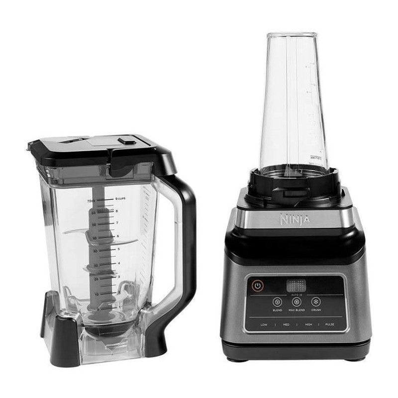 Ninja Bn750eu - Blender 2 En 1  - Bol De 2,1 L - Gobelet De 700ml - 1200 W - Noir Ninja - Mathon - 2