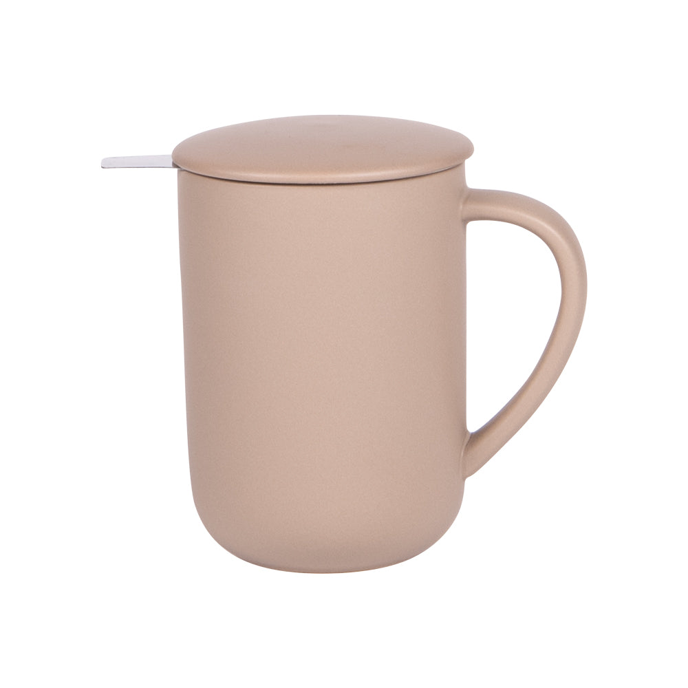 Tisanière Uno beige mat 47 cl Table passion - Mathon - 1