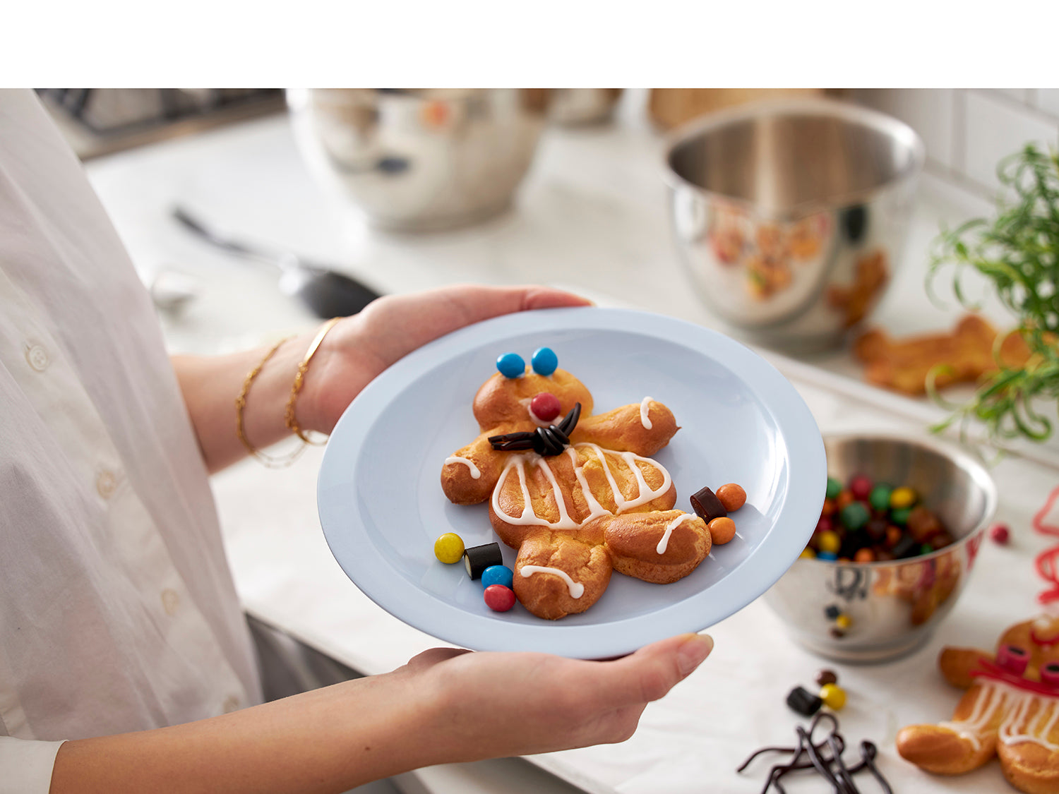 Assiette plate HAMLET en plastique Blanc Rosti - Mathon - 2