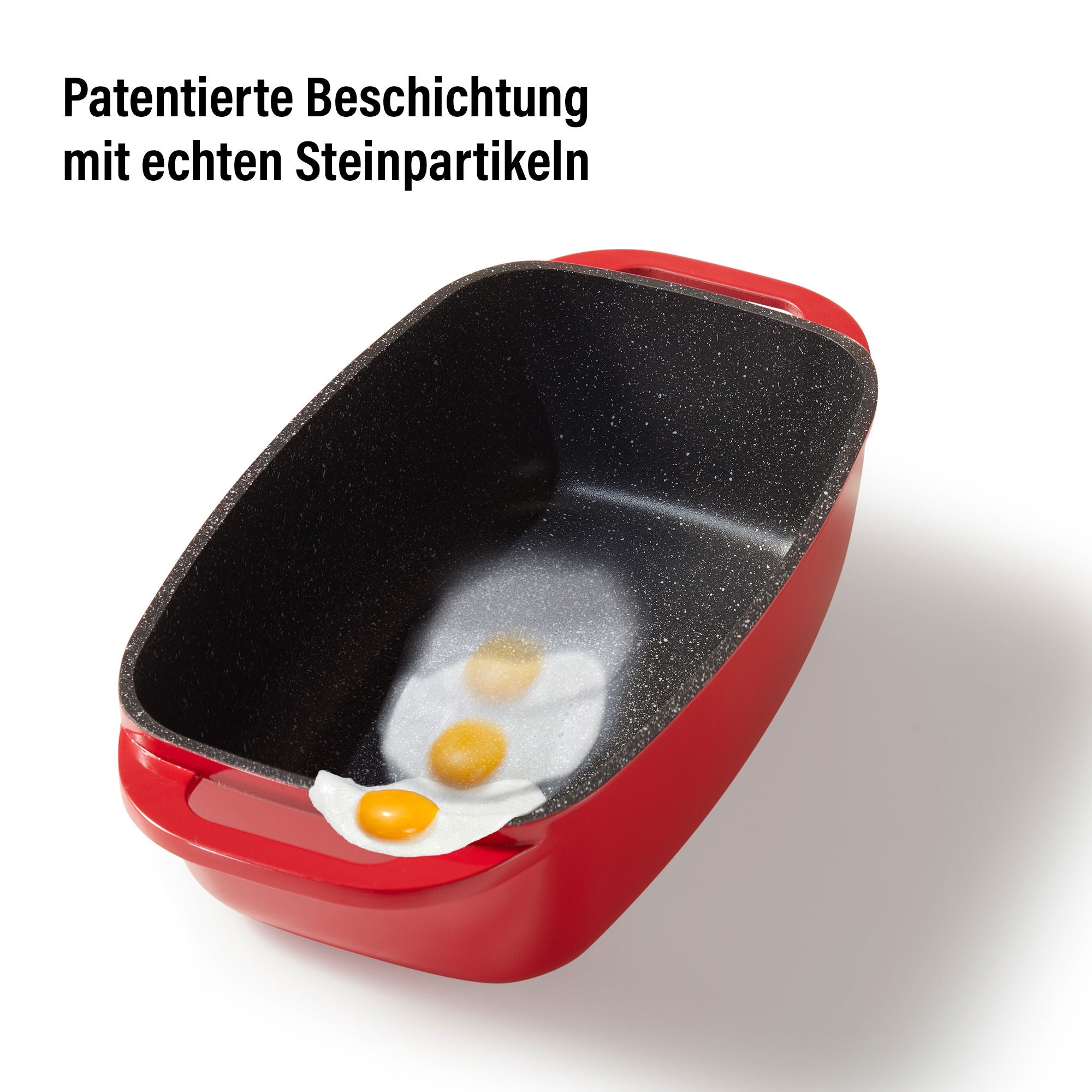 Rôtissoire 40 x 22 cm, avec couvercle en fonte d