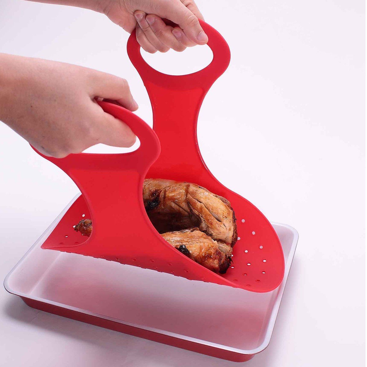 Élévateurs de cuisson en silicone - Lot de 2 Astuceo - Mathon - 4