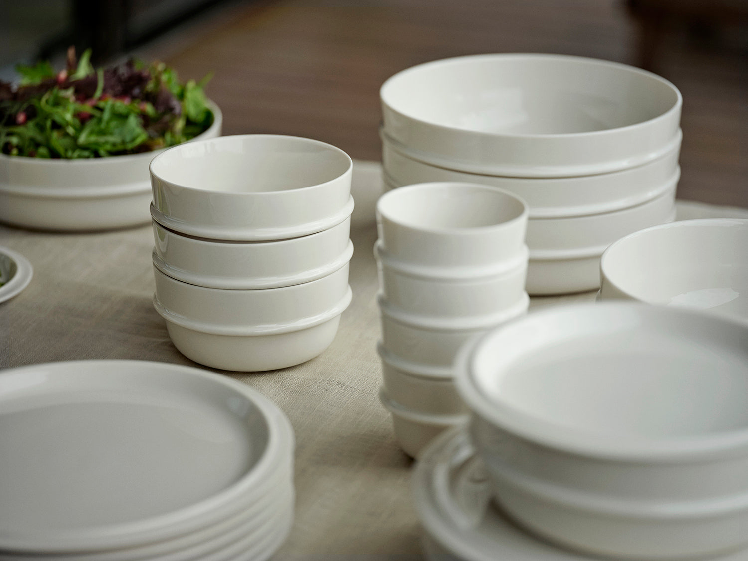 Bol à muesli EAU en porcelaine Blanc cassé Zone Denmark - Mathon - 3