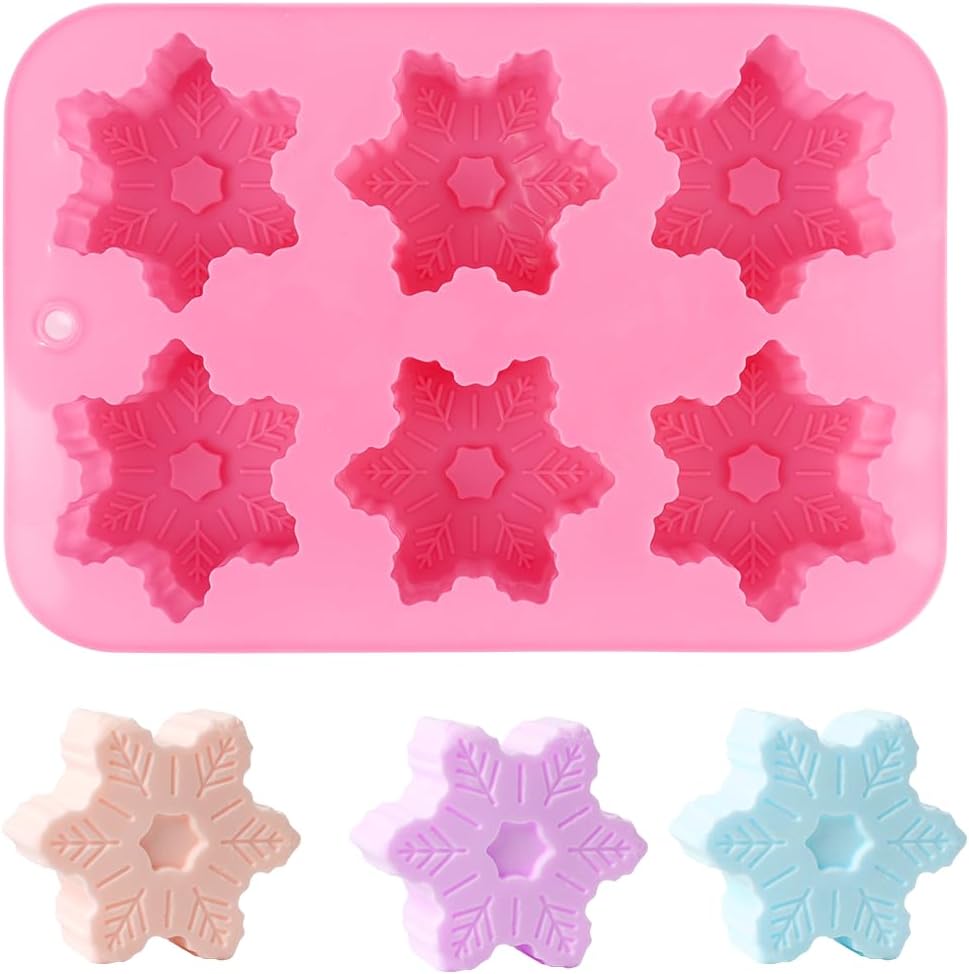 Moule Silicone Noel Flocon de Neige Vendos85 - Mathon