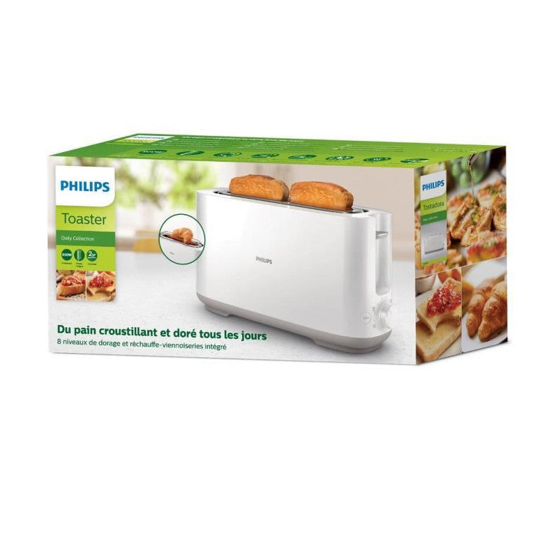 Hd2590/00 Grille Pain - Blanc Philips - Mathon - 4