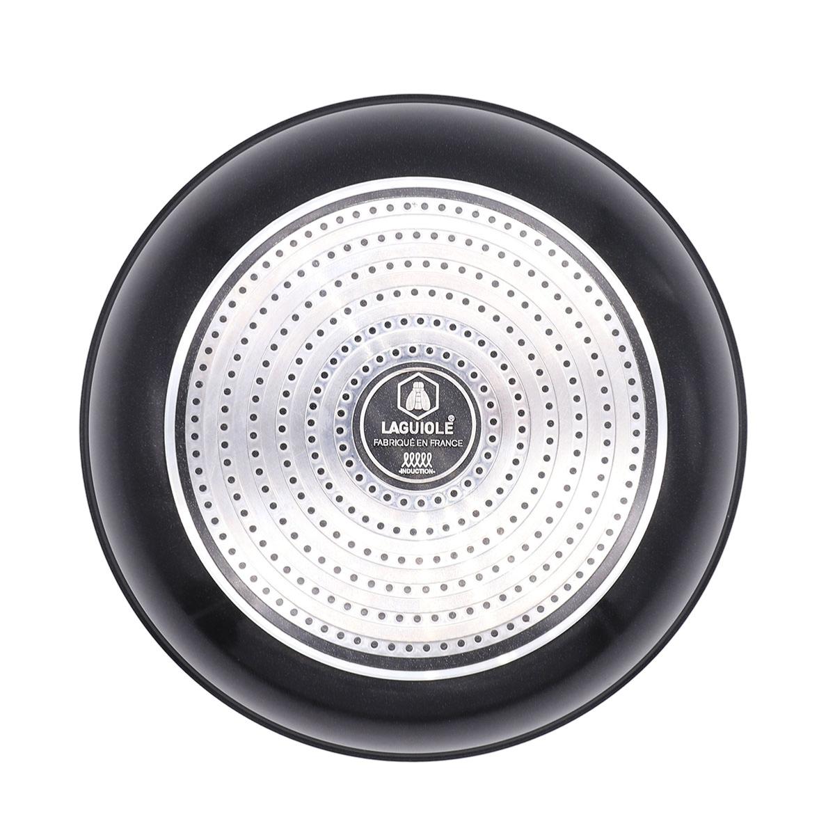 Set de 4 pièces noir amovible - "So Nature - Océan" Laguiole Cuisson - Mathon - 4