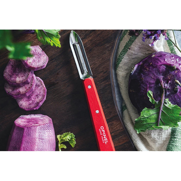 Eplucheur N°115 lame inox 6 cm rouge Opinel - Mathon - 2