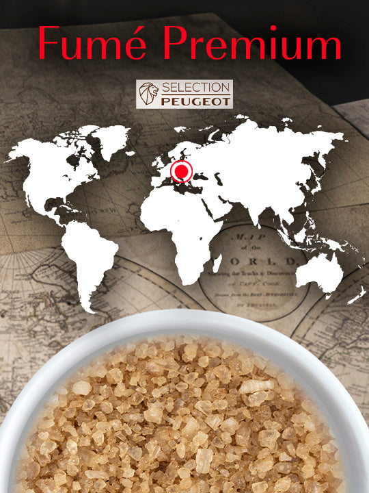 Fumé Premium Sel fumé artisanal, 150g - 3 sachets fraîcheur de 50g Peugeot - Mathon - 3