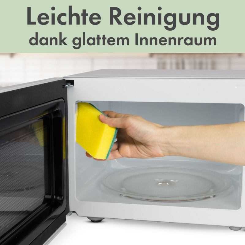 Micro-ondes 20L 1150W Clatronic MW791-blanc Clatronic - Mathon - 6