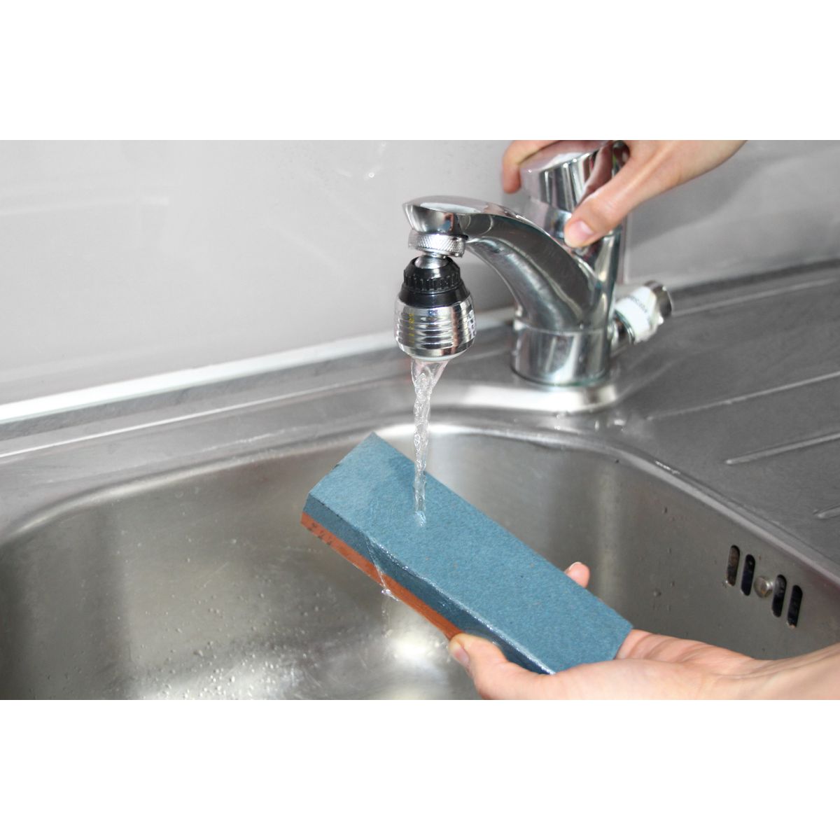 Pierre à affuter les couteaux de cuisine Nirosta - Mathon - 6