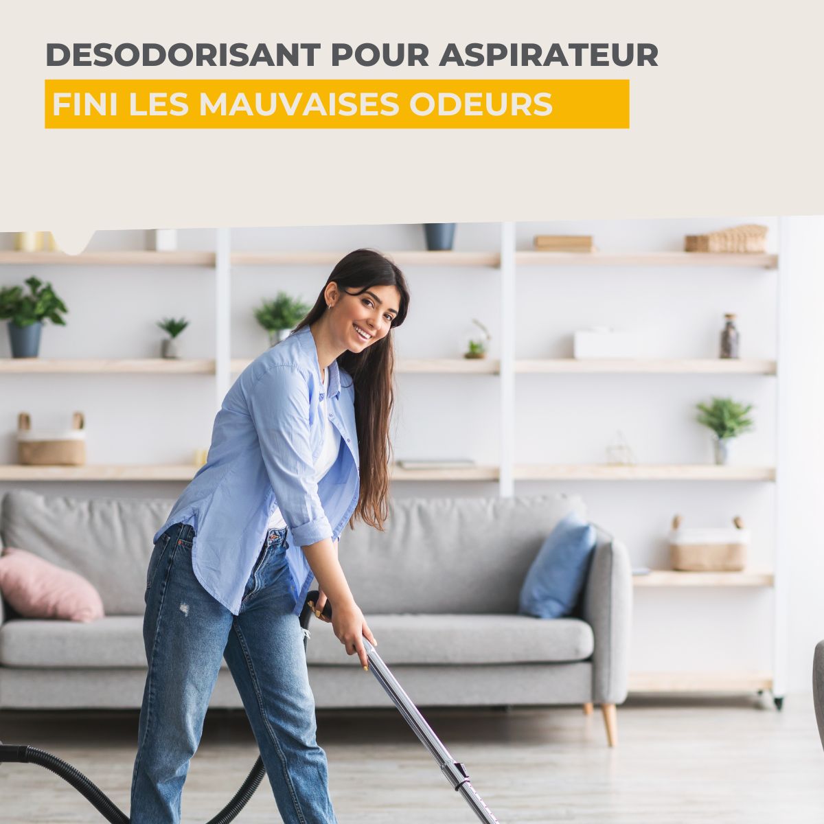 Lot de 4 sachets de granulés parfumants pour aspirateur au citron TopFilter TopFilter - Mathon - 5