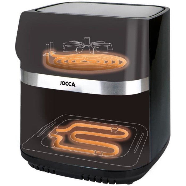 friteuse electrique  a air -  - 2352 - 9l - 2 résistances chauffant - Jocca - Mathon - 3