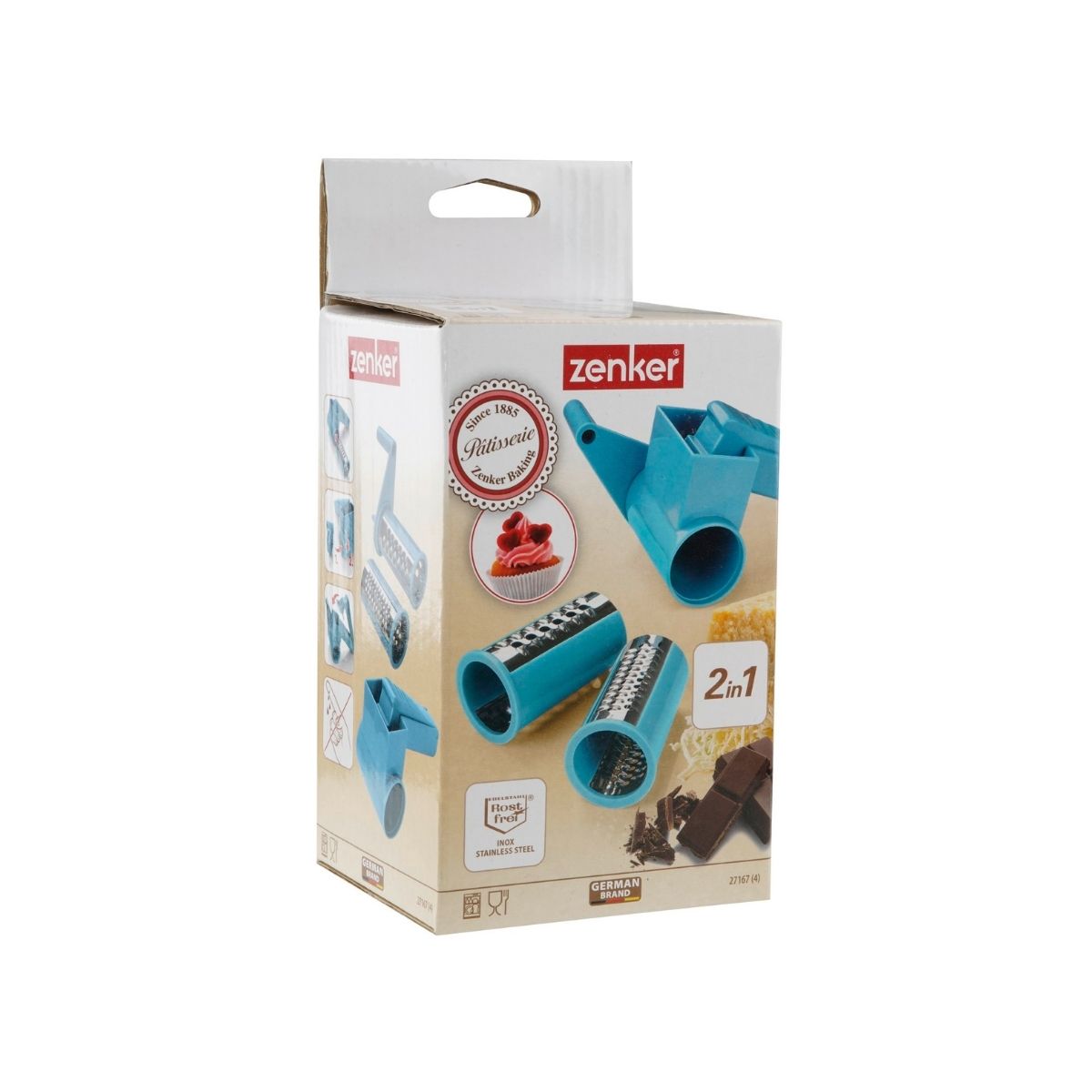 Ensemble de 2 Mini moulins râpes pour chocolat Zenker Sweet Sensation Zenker - Mathon - 6