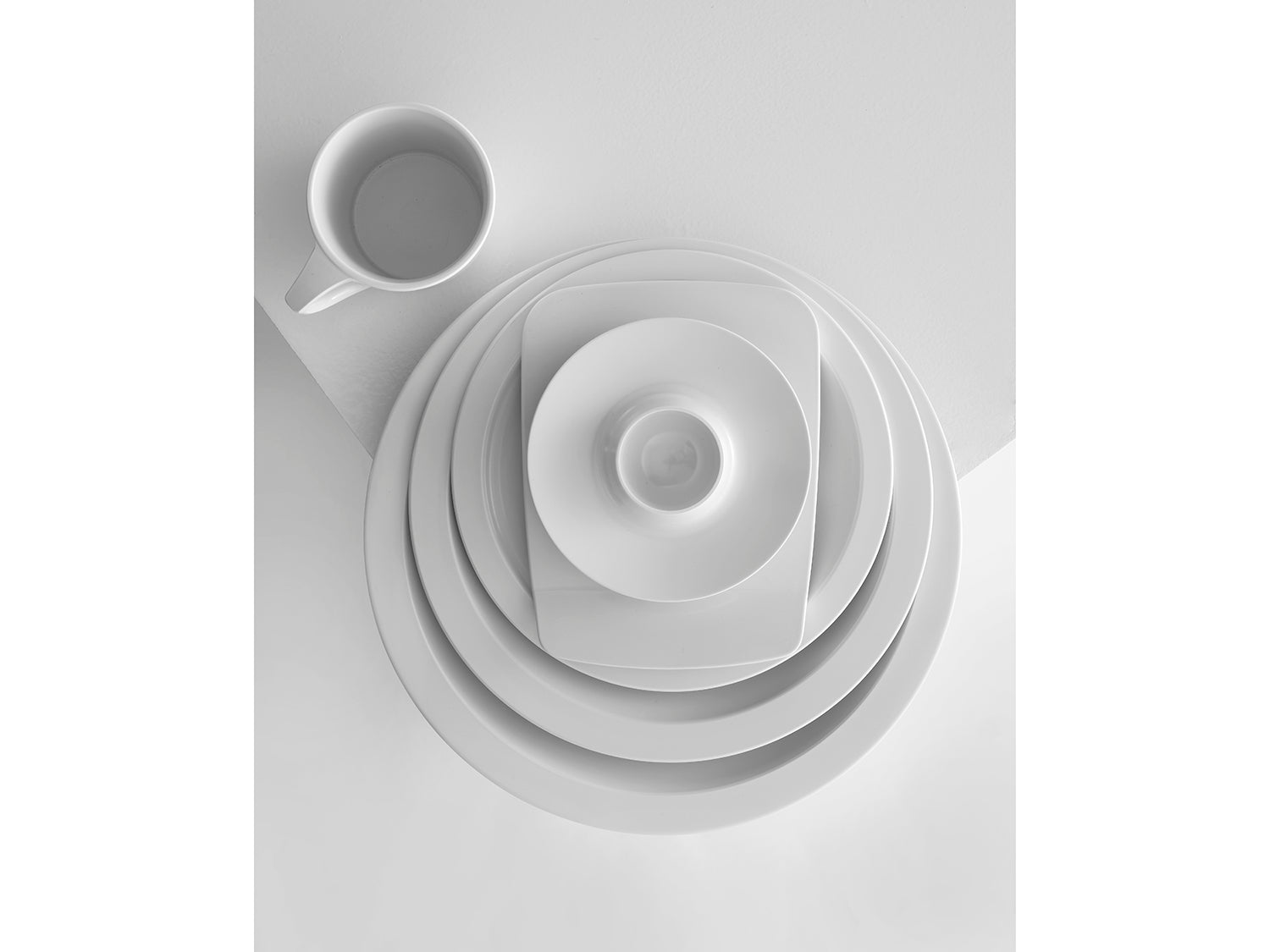 Mug HAMLET en plastique Blanc Rosti - Mathon - 8