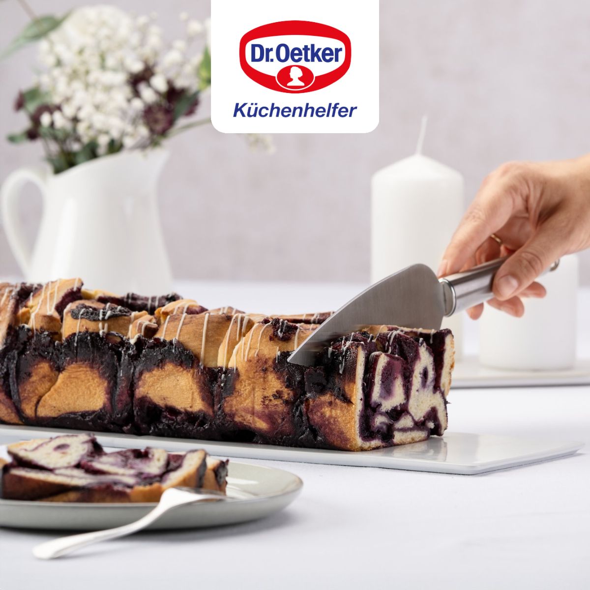 Moule à cake à charnière 30 cm Dr Oetker Back-Liebe Bicolor Dr. Oetker - Mathon - 7