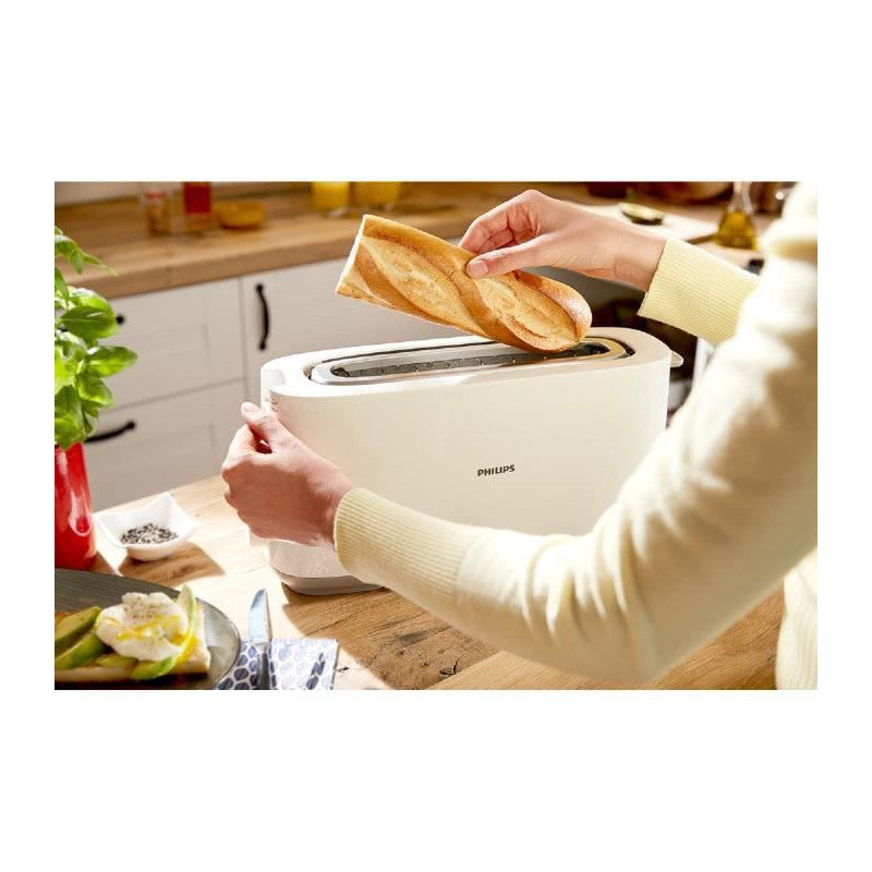 Hd2590/00 Grille Pain - Blanc Philips - Mathon - 5