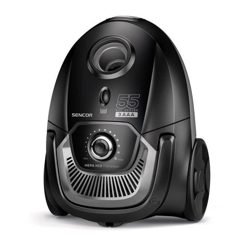 Aspirateur Traîneau Avec Sac - Sencor - Svc 5501bk - Moteur Eco 700 W - 75 Dba - 2 L - Filtre Hepa H13 - Noir SENCOR - Mathon - 5